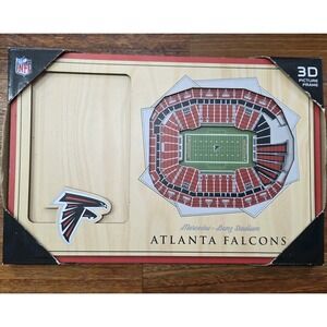 Youthefan NFL Atlantic Falcons Stadium Views Picture Frame NEW 4x6